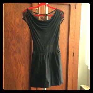 Express Black Fit and Flare Dress Size 0